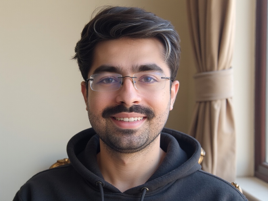 AI headshot example