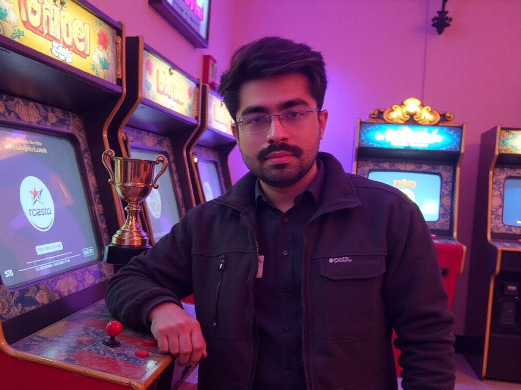 AI headshot example