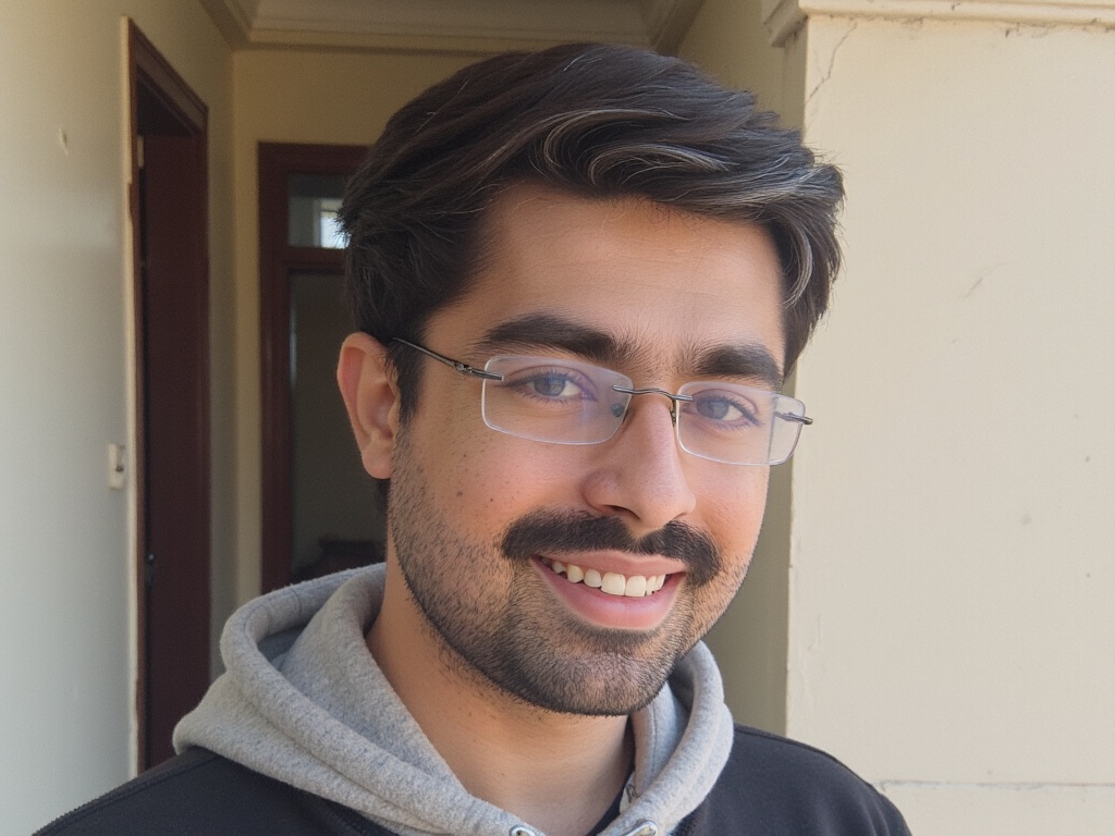AI headshot example