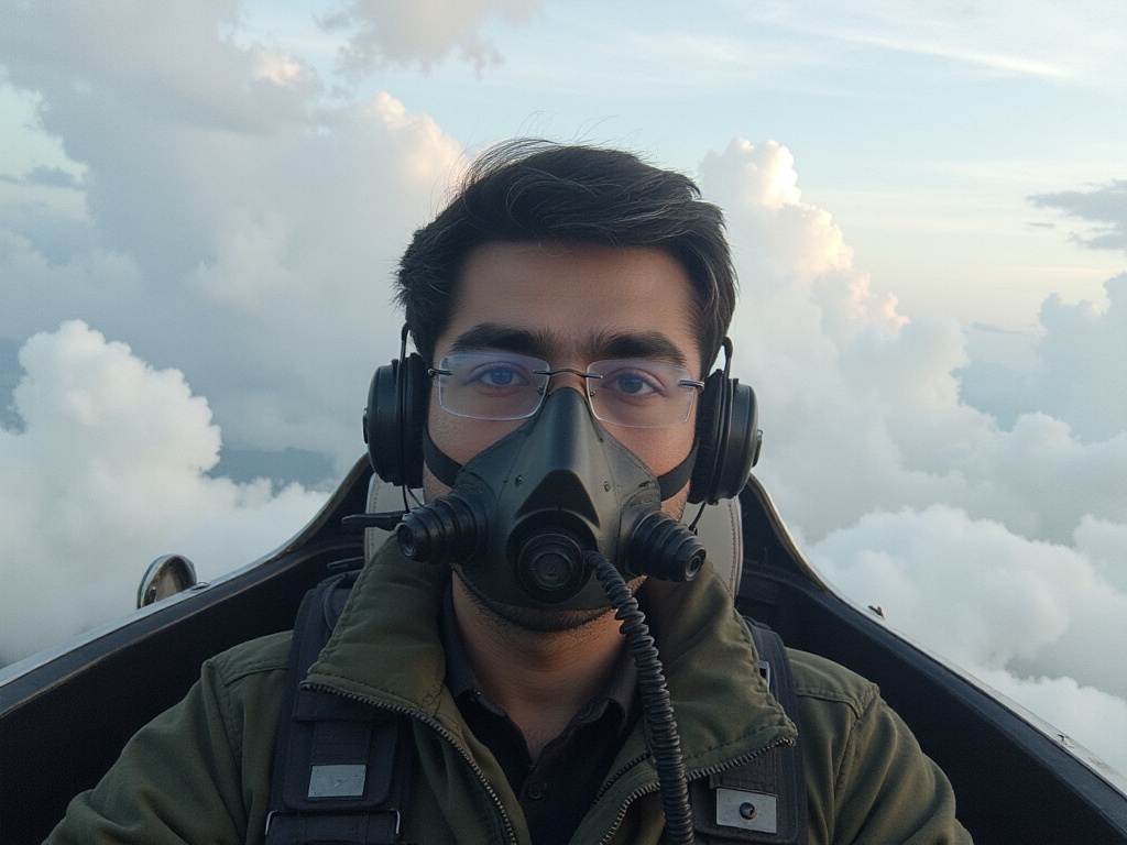 AI headshot example